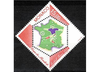 MONACO 1998 Coppa del Mondo di Calcio MNH**