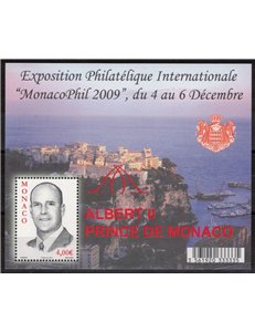MONACO 2009 International Philatelic Exhibition s/s MNH**