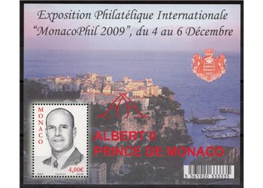 MONACO 2009 International Philatelic Exhibition s/s MNH**