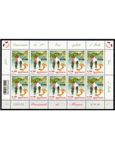 MONACO 2009 Giro d'Italia MF MNH**