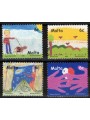 MALTA 2000 Il futuro dei francobolli 4v MNH**