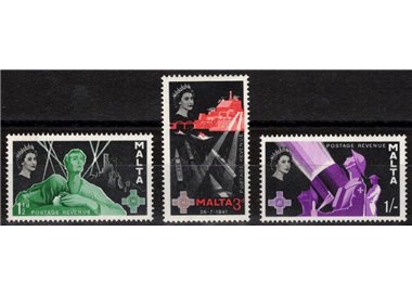 MALTA 1958 George Cross 3v MNH**