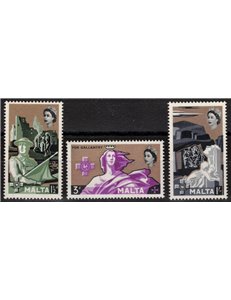 MALTA 1959 George Cross 3v MNH**