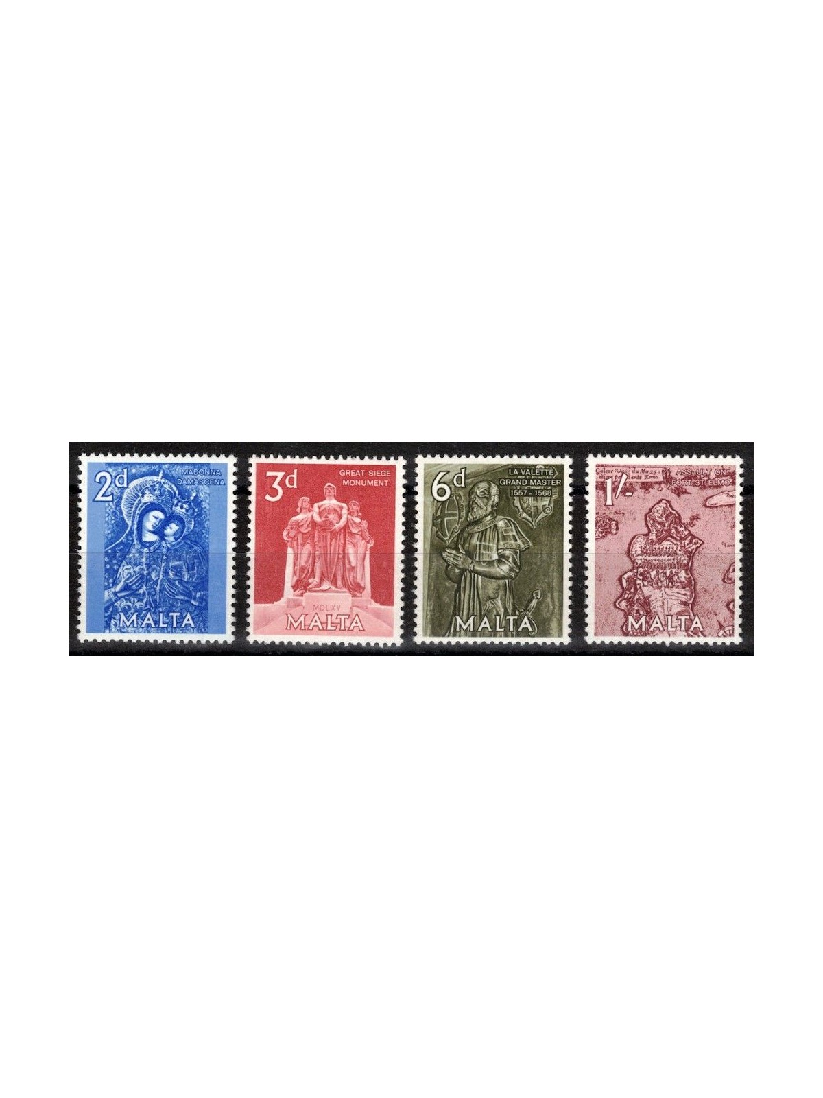 MALTA 1962 Grande Assedio 4v MNH**