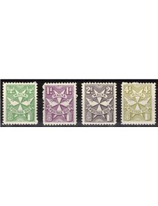 MALTA 1967 Segnatasse 4v MNH**