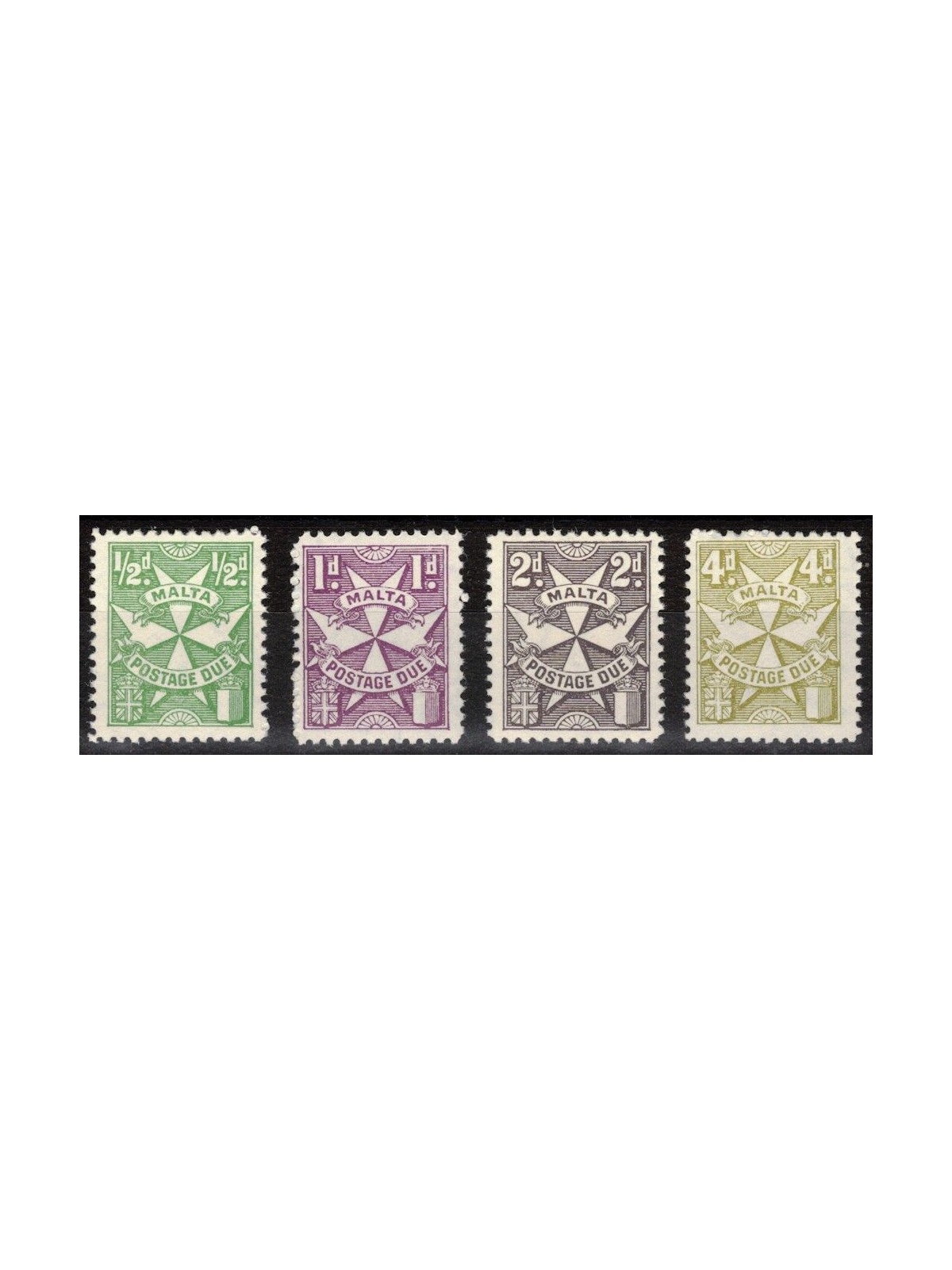 MALTA 1967 Postage due 4v MNH**