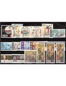 MALTA 1976 Complete Year 18v MNH**