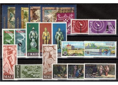 MALTA 1977 Annata completa 20v MNH**