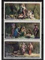 MALTA 1977 Christmas (triptych) 3v MNH**