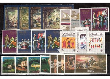 MALTA 1979 Annata completa 23v MNH**