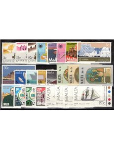MALTA 1983 Annata completa 18v MNH**