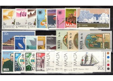 MALTA 1983 Complete Year 18v MNH**