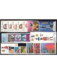 MALTA 1988 Annata completa 23v MNH**
