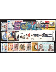 MALTA 1989 Annata completa 22v MNH**