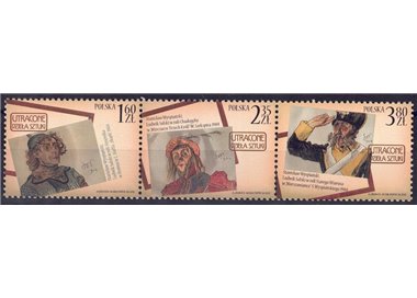 POLAND 2013 Lost works of art 3v MNH**