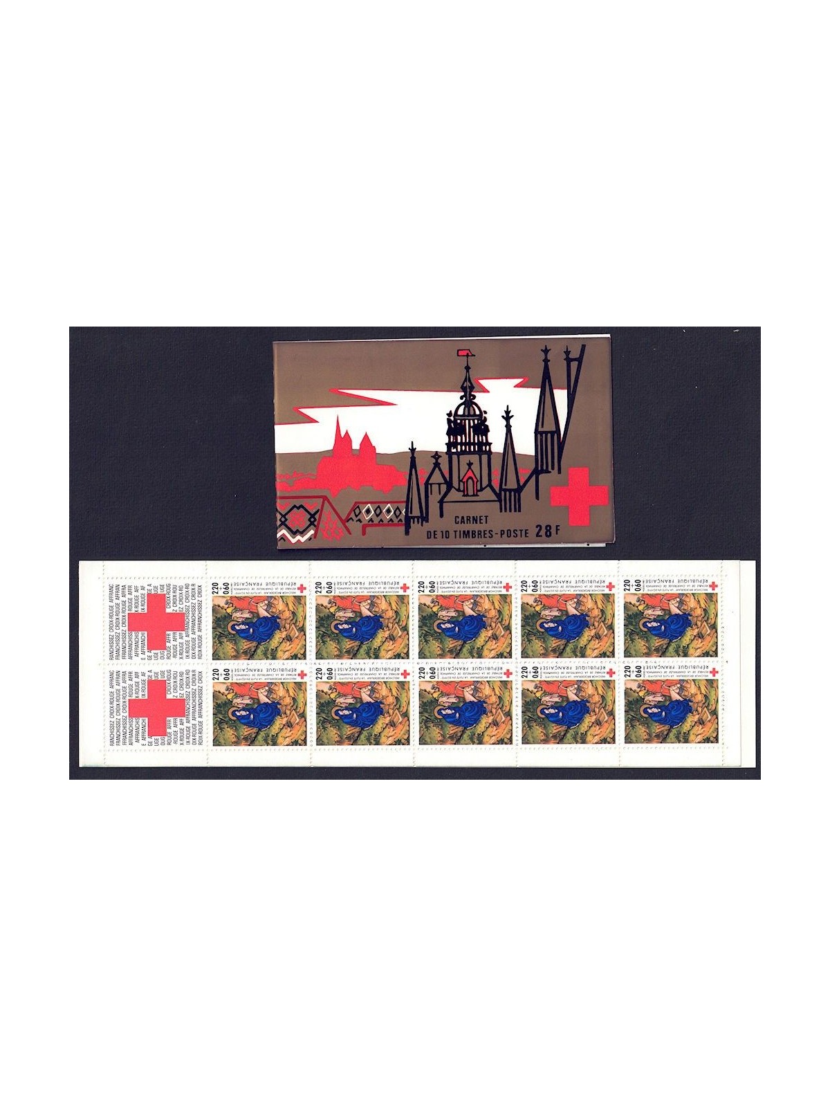 FRANCIA 1987 Pro Croce Rossa LB MNH**