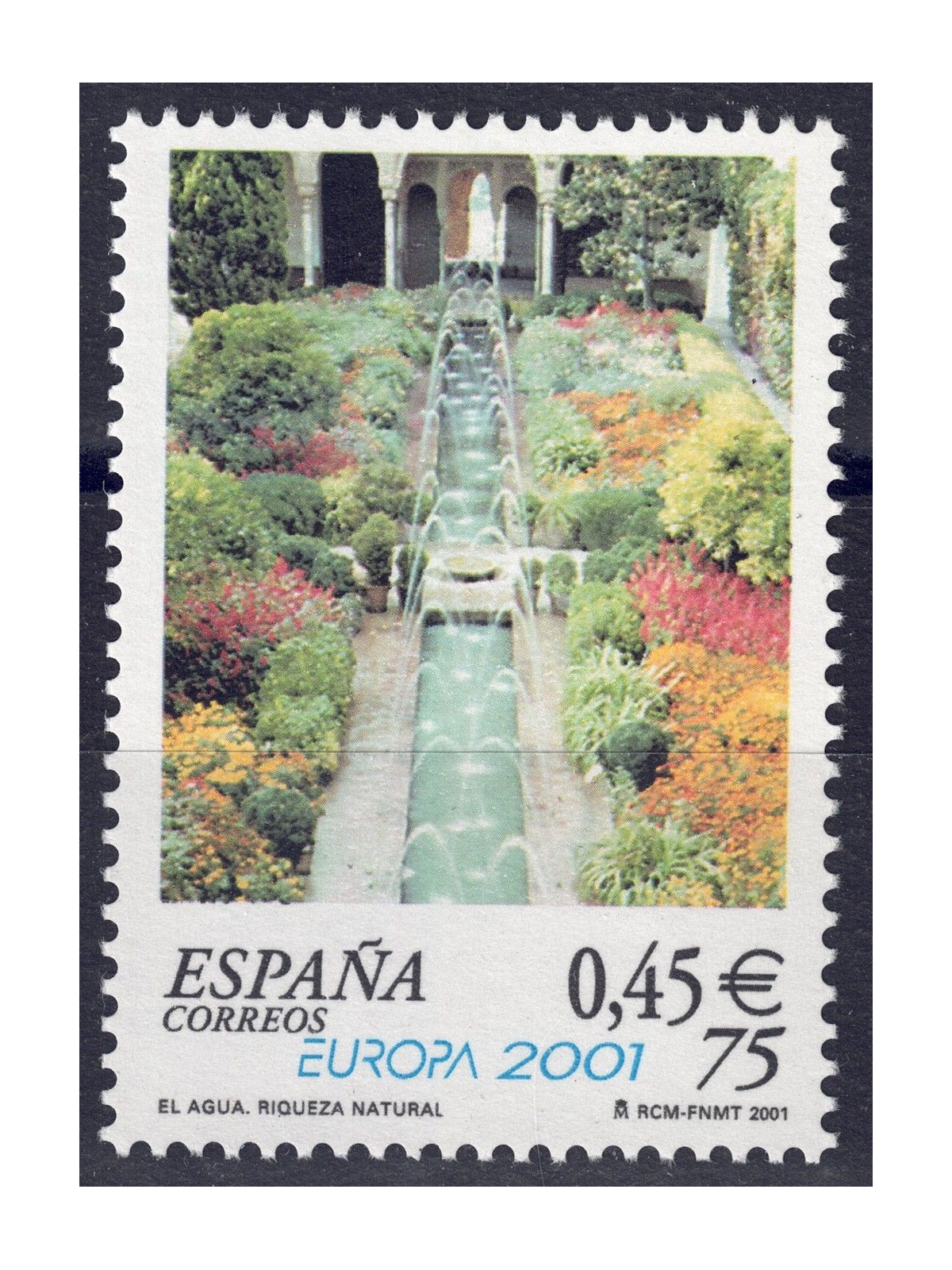 SPAGNA 2001 Europa MNH**