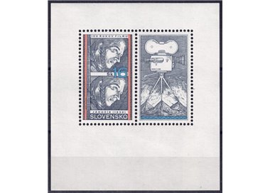 SLOVACCHIA 1996 Centenario del Cinema BF MNH**