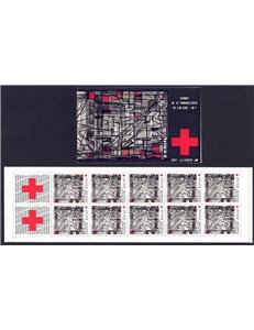 FRANCE 1986 Pro Red Cross booklet MNH**