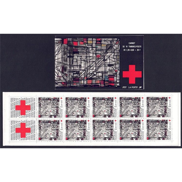 FRANCE 1986 Pro Red Cross booklet MNH**