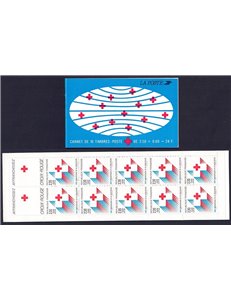 FRANCE 1988 Pro Red Cross booklet MNH**
