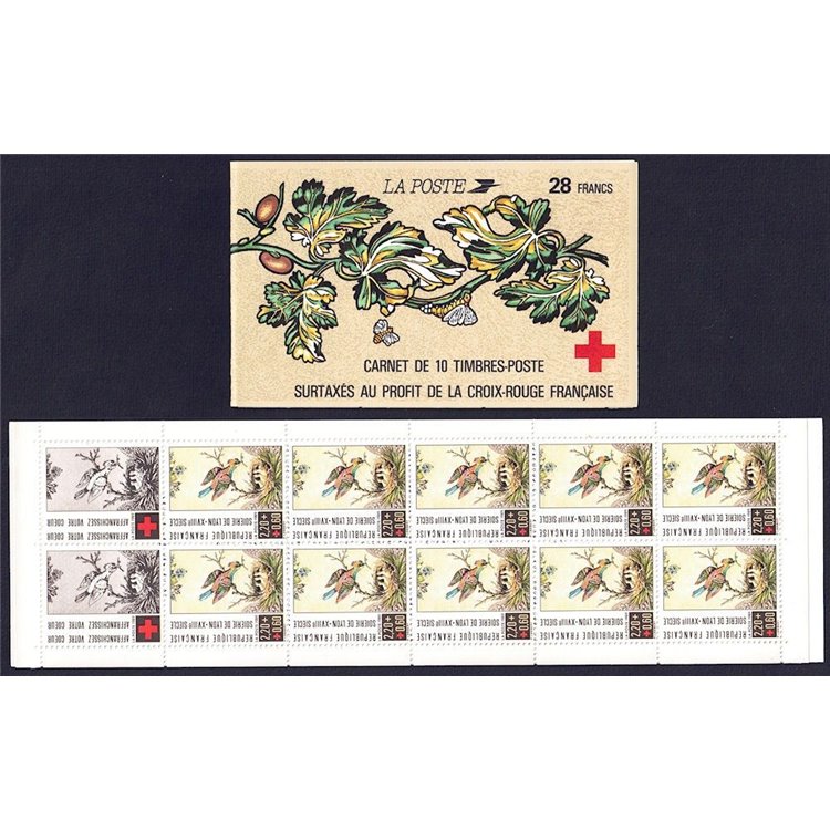 FRANCE 1989 Pro Red Cross booklet MNH**
