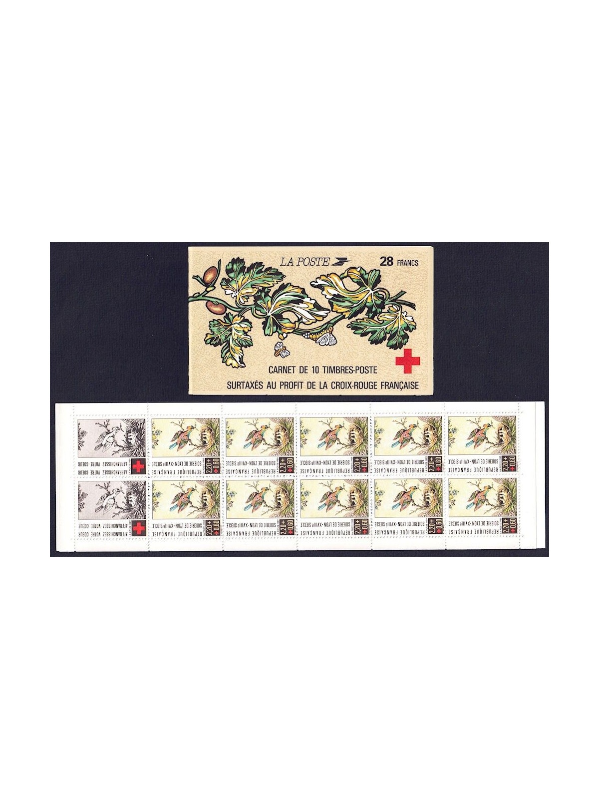 FRANCE 1989 Pro Red Cross booklet MNH**