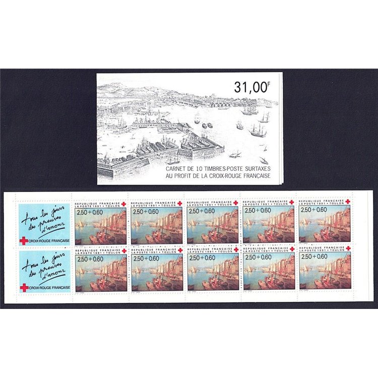 FRANCIA 1991 Pro Croce Rossa LB MNH**