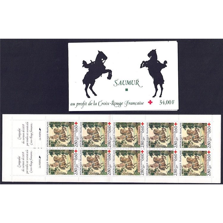 FRANCE 1995 Pro Red Cross booklet MNH**