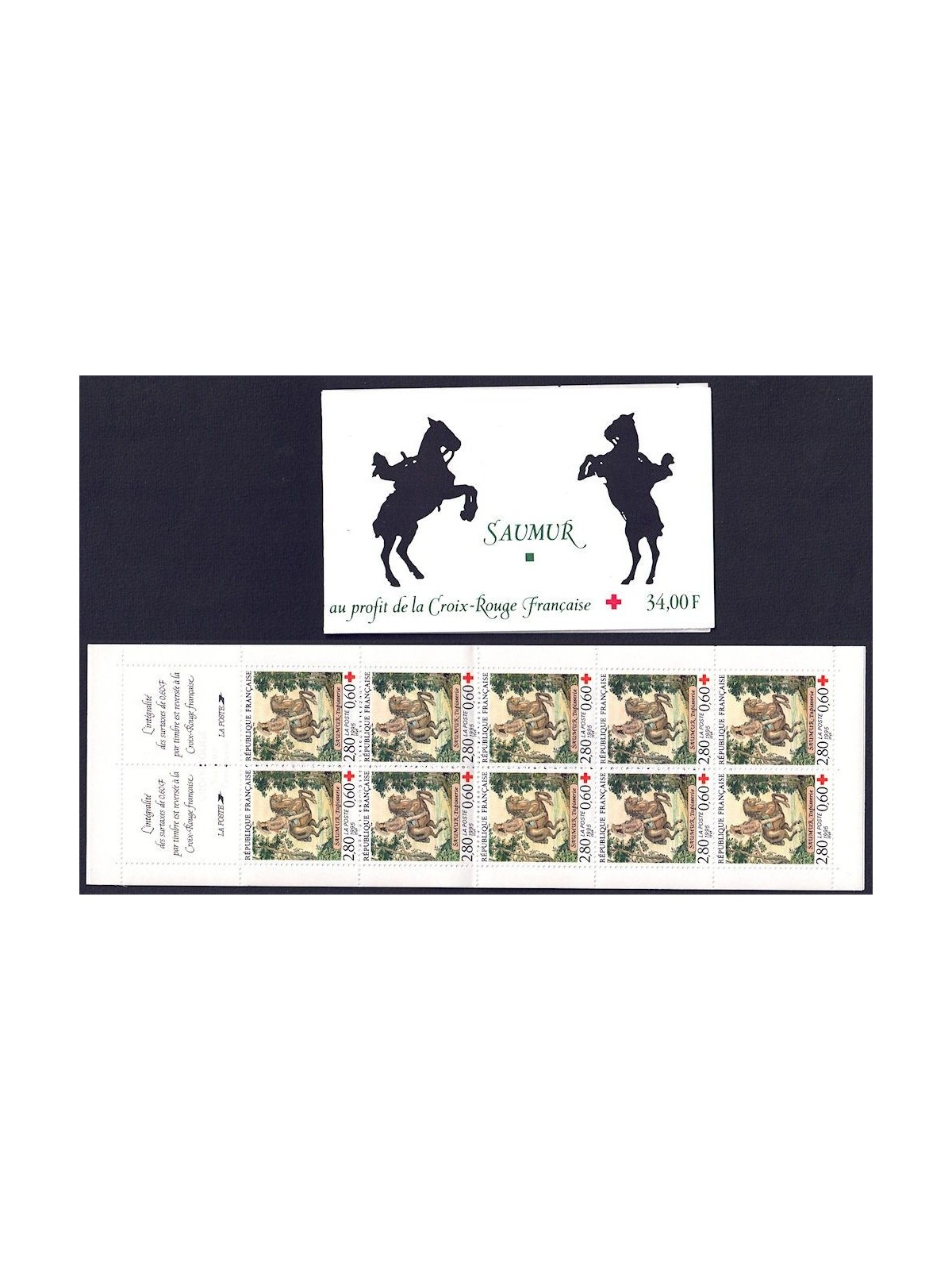 FRANCIA 1995 Pro Croce Rossa LB MNH**