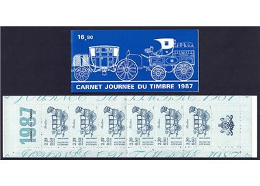 FRANCIA 1987 Giornata del francobollo LB MNH**
