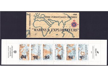 FRANCE 1988 Famous People booklet MNH**