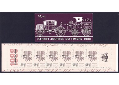 FRANCE 1988 Stamp Day booklet MNH**