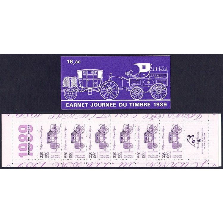 FRANCIA 1989 Giornata del francobollo LB MNH**