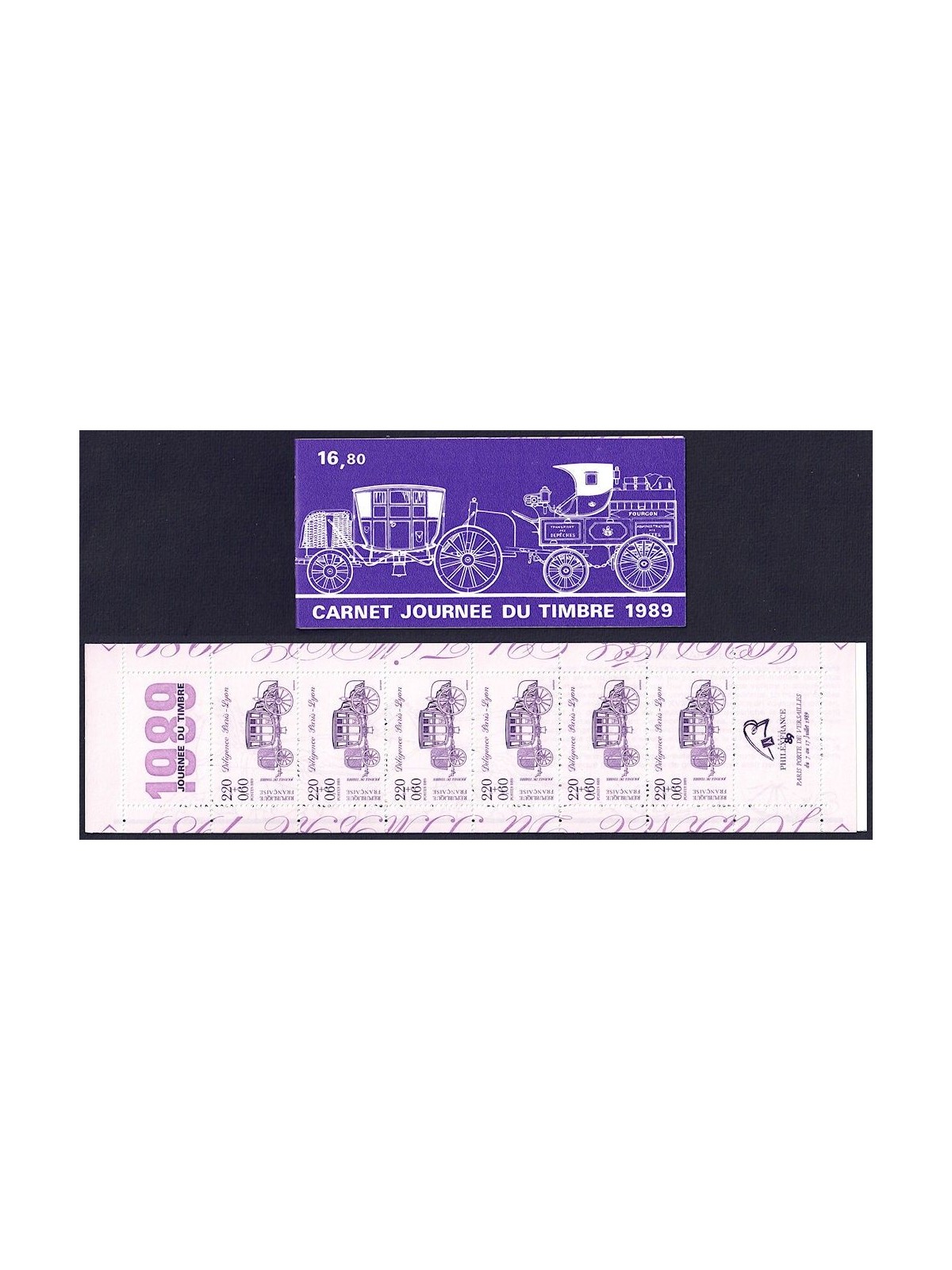 FRANCE 1989 Stamp Day booklet MNH**