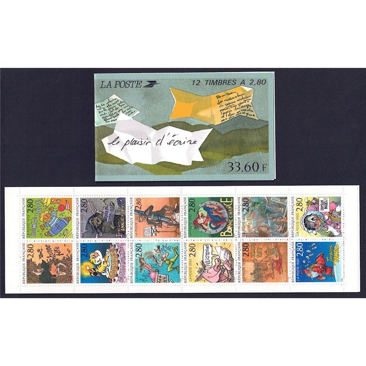 FRANCE 1993 Greeting Stamps booklet MNH**