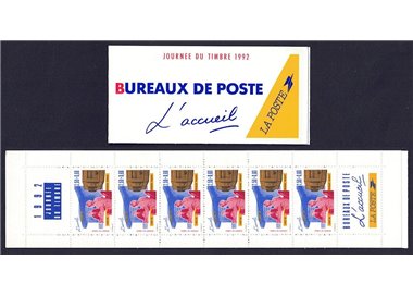 FRANCE 1992 Stamp Day booklet MNH**