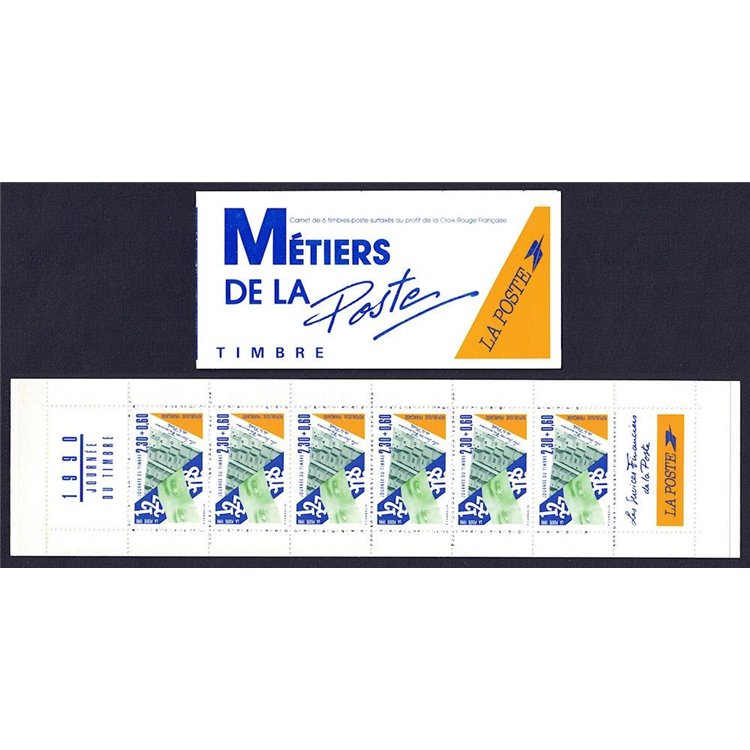 FRANCIA 1990 Giornata del francobollo LB MNH**