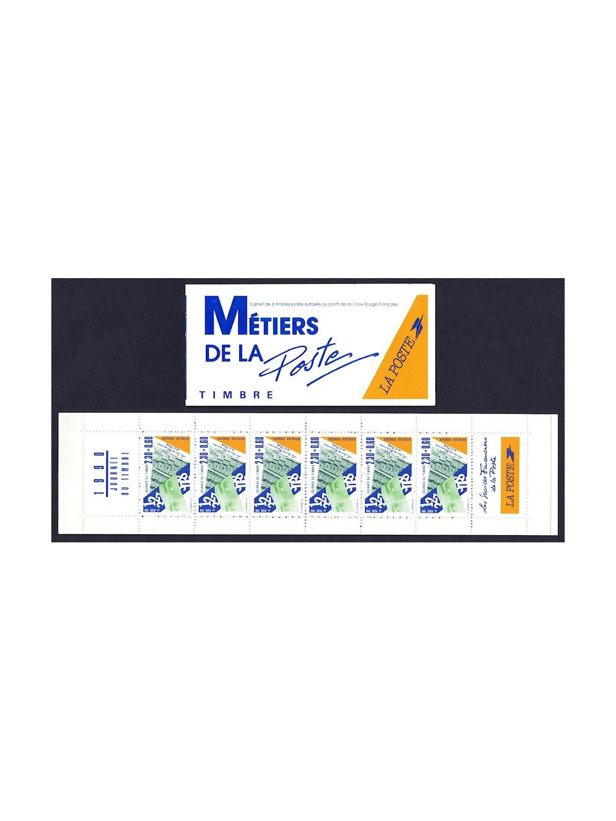 FRANCE 1990 Stamp Day booklet MNH**