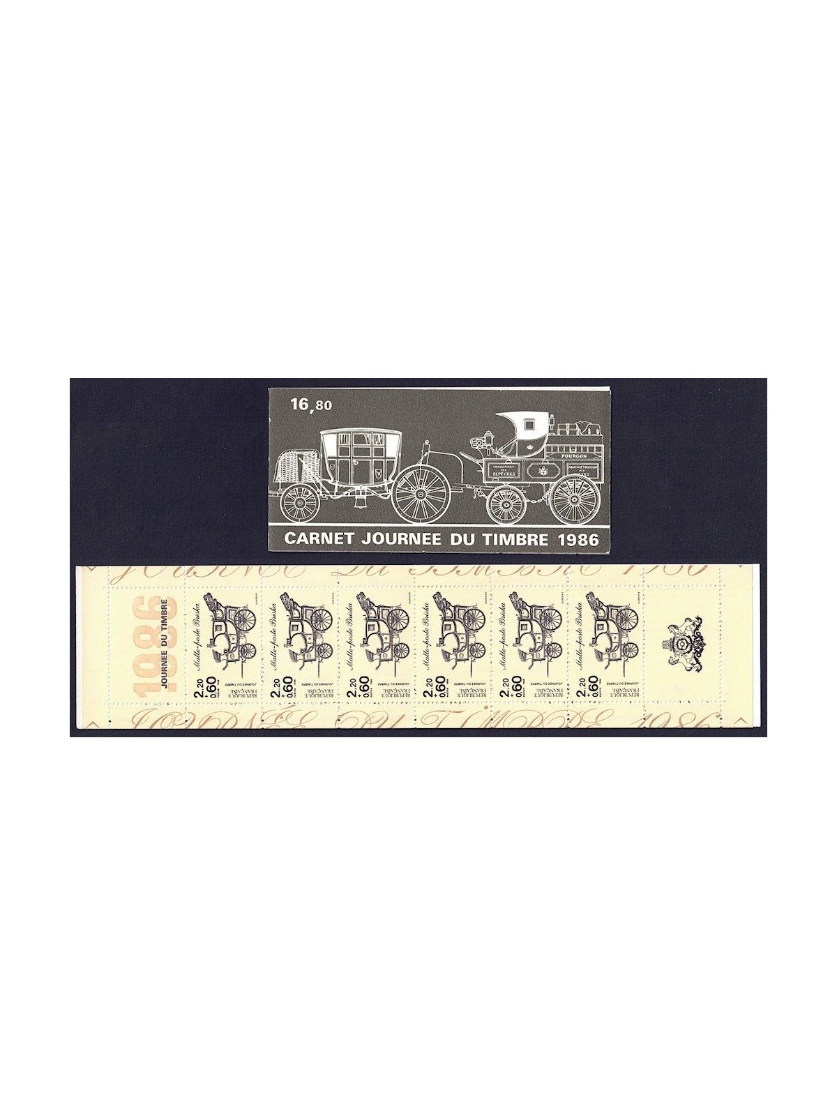 FRANCE 1986 Stamp Day booklet MNH**