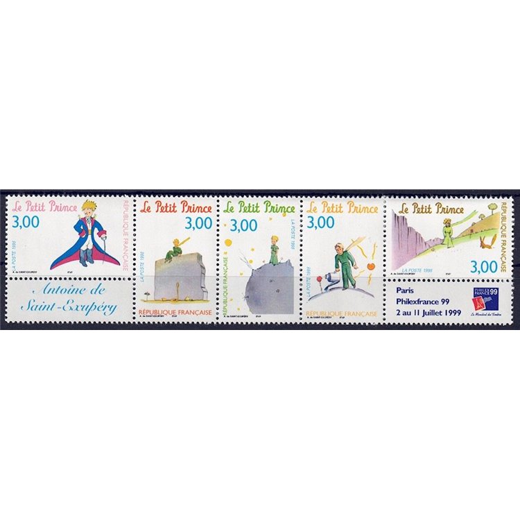 FRANCE 1998 Philatelic Exhibition 5v MNH**