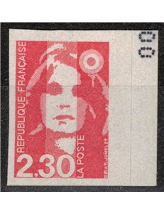 FRANCE 1990 Marianne Bicentenary (2.30 red booklet) MNH**