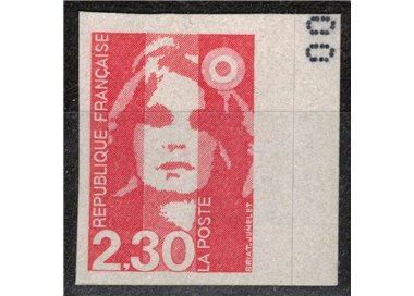 FRANCE 1990 Marianne Bicentenary (2.30 red booklet) MNH**