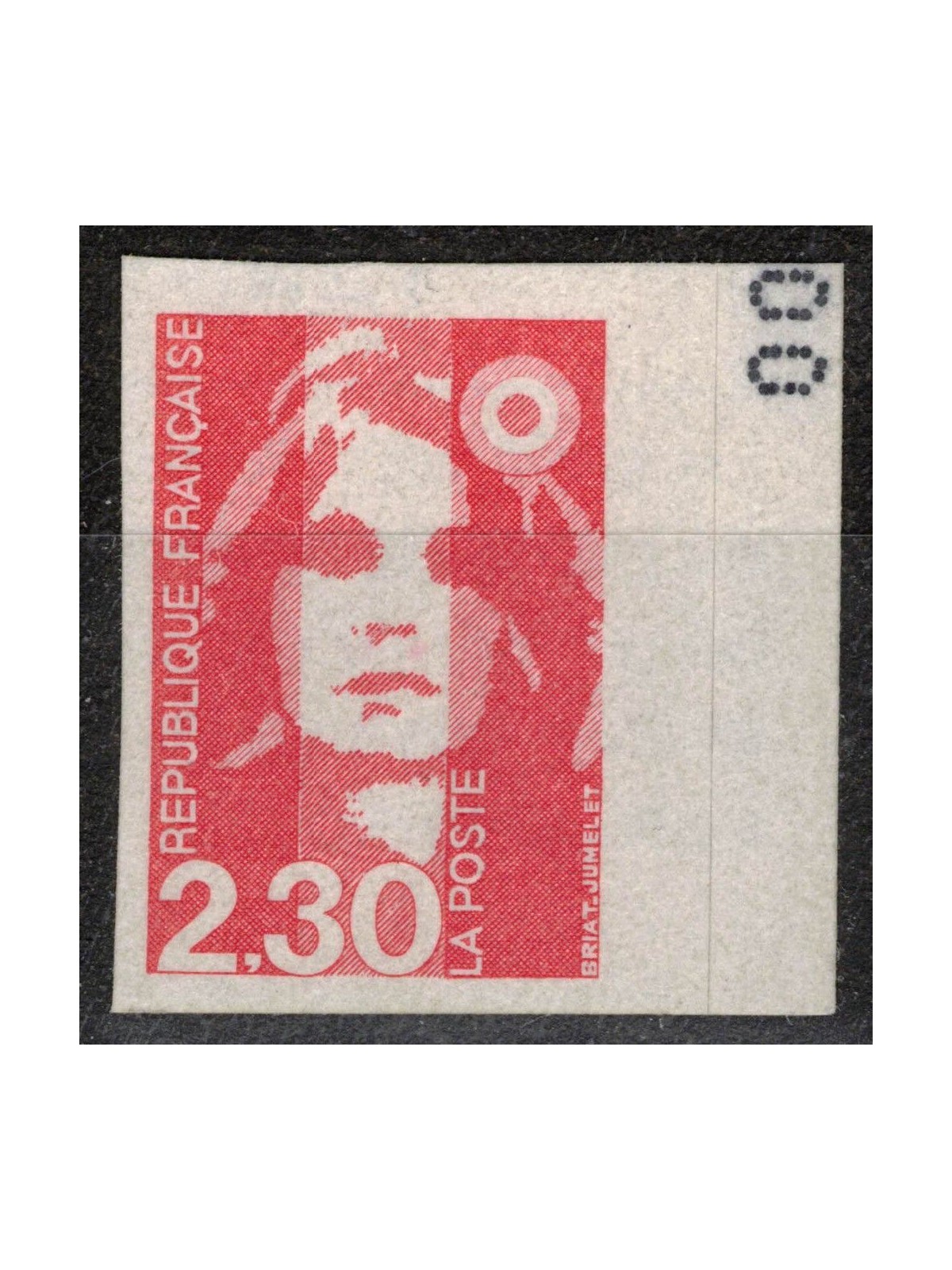 FRANCE 1990 Marianne Bicentenary (2.30 red booklet) MNH**