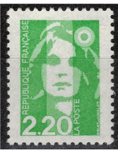 FRANCIA 1991 Marianna del Bicentenario (2,20 verde) MNH**