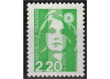FRANCE 1991 Marianne of the Bicentenary (2.20 green) MNH**