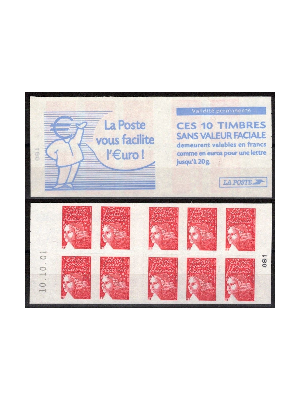 FRANCE 2004 Marianne of 14 July (3419-C2) booklet MNH**