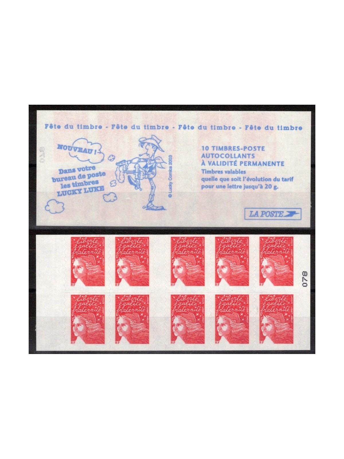 FRANCE 2004 Marianne of 14 July (3419-C8) booklet MNH**