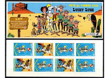 FRANCIA 2003 Giornata del francobollo, Lucky Luke LB MNH**