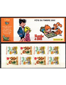 FRANCIA 2002 Giornata francobollo, Boule & Bill LB MNH**